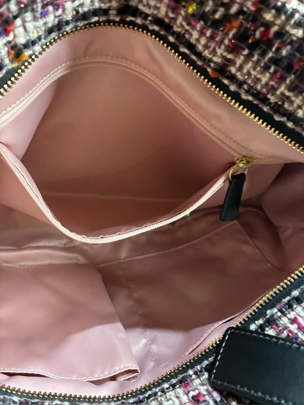 Coach Galaxy Tweed Gallery Tote H1221-F20025 - Picture 9 of 12